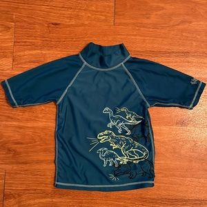 Skinz dinosaur swim shirt
